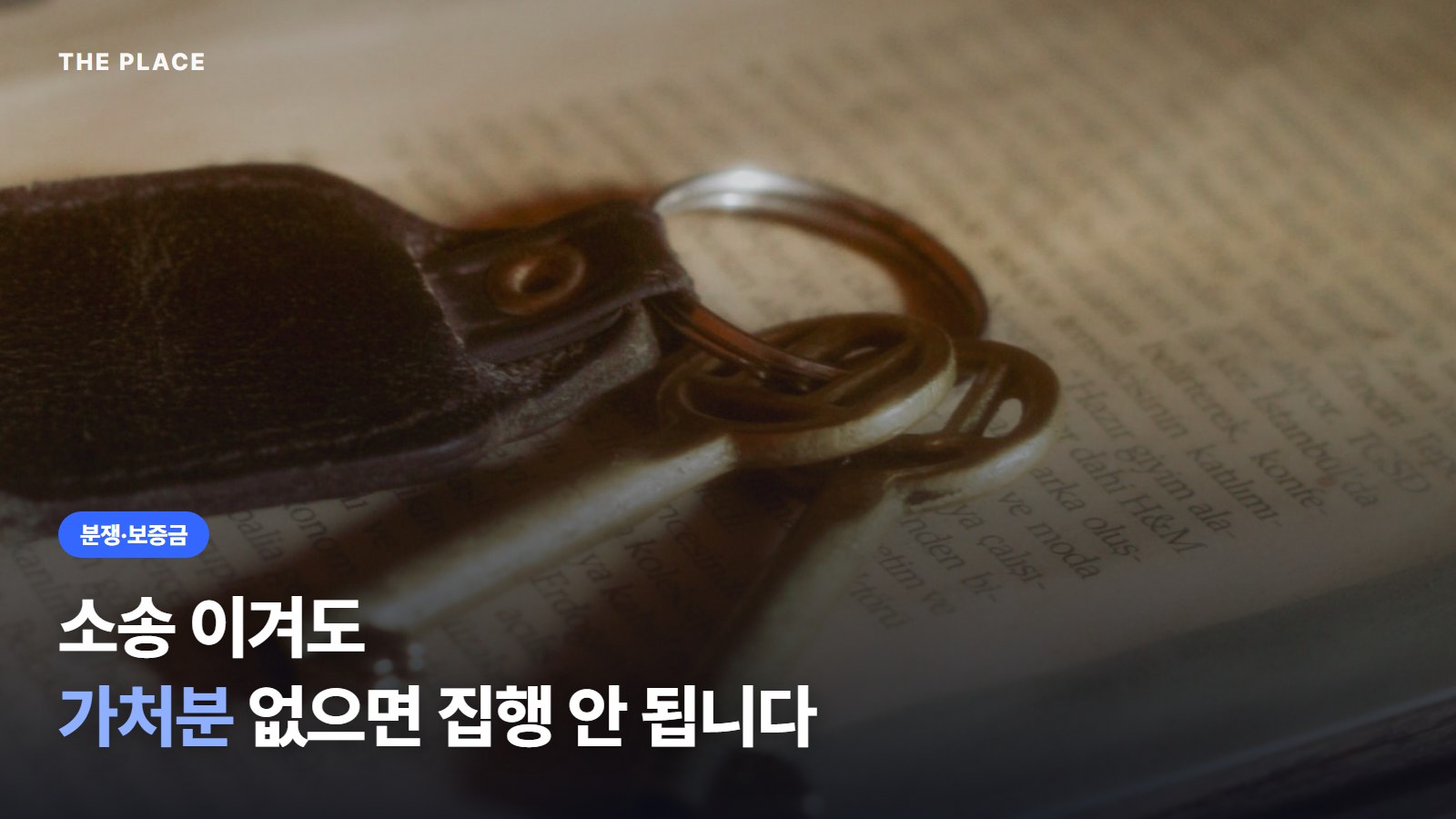 소송 이겨도 가처분 없으면 집행 안 됩니다