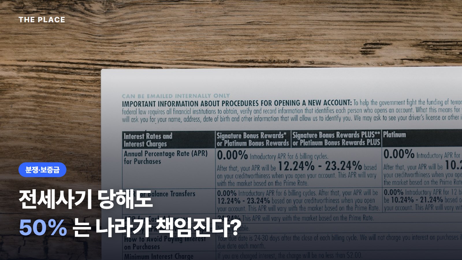 전세사기 당해도 50% 는 나라가 책임진다?