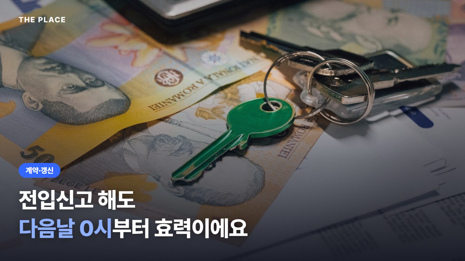 전입신고 해도 다음날 0시부터 효력이에요