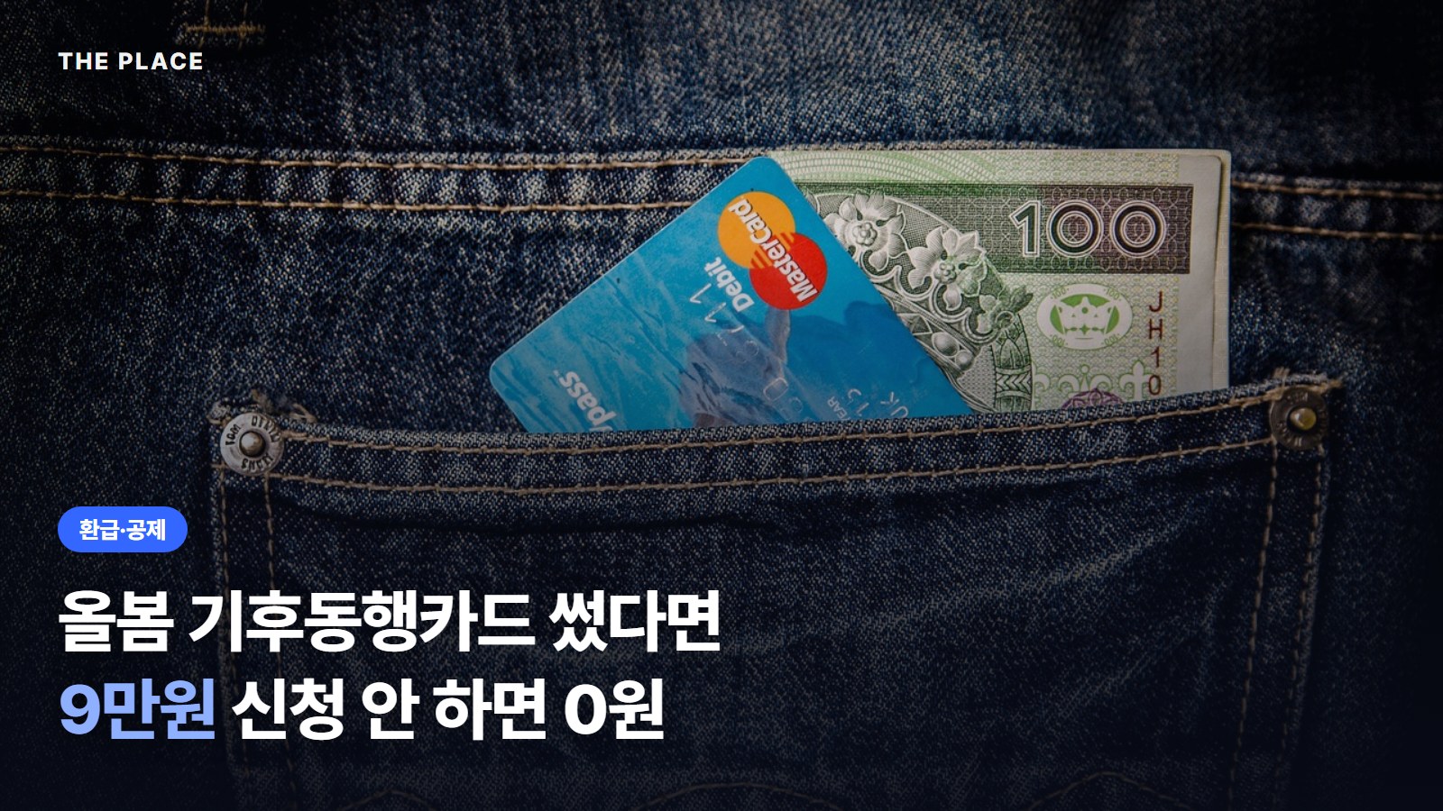올봄 기후동행카드 썼다면 9만원 신청 안 하면 0원